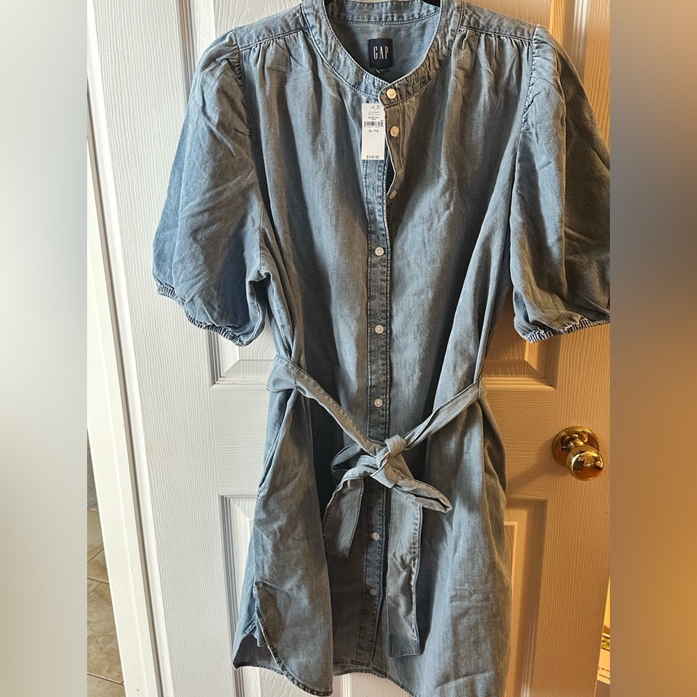Denim gap dress